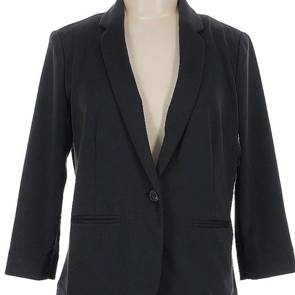 LC Lauren Conrad Black Women's Blazer